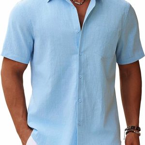COOFANDY Short Sleeve Shirt