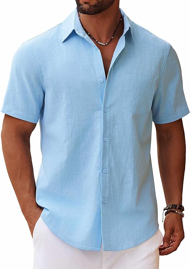 COOFANDY Short Sleeve Shirt