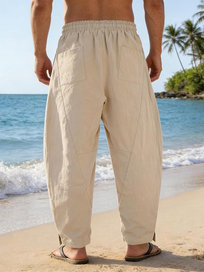 Linen Pants Casual - Image 2